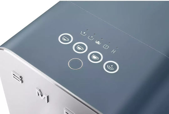 Automatische Espressomaschine 1350W Druck 19bar für Cappuccino mit Mahlwerk Gray BCC12SBMEU