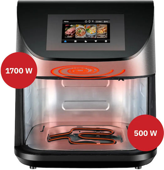 Webber Air Fryer with Wi-Fi 8lt Silver