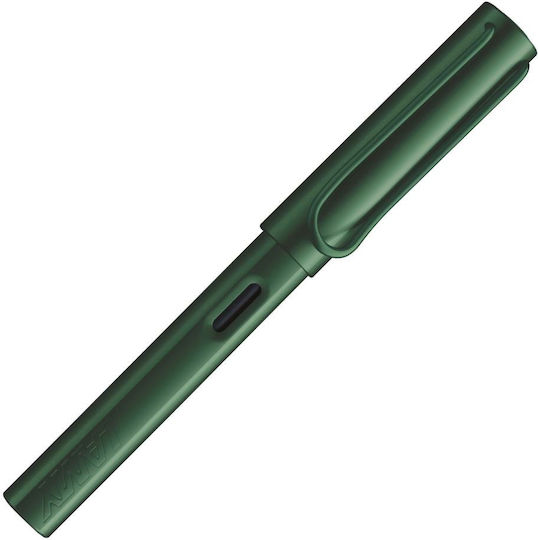 Lamy Al-star Füllfederhalter Mittel Grüne aus Aluminium mit Blauer Tintenfarbe