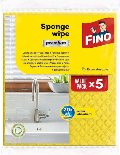 Șervețele Umede Premium Fino Set 5 Bucăți