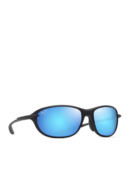 Maui Jim Ho’okipa Unisex Sunglasses with Black Frame and Black Lens