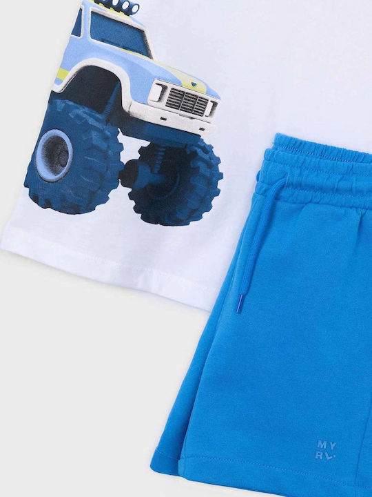 Kinder-Set mit Shorts Sommer 2Stück Royal Blue