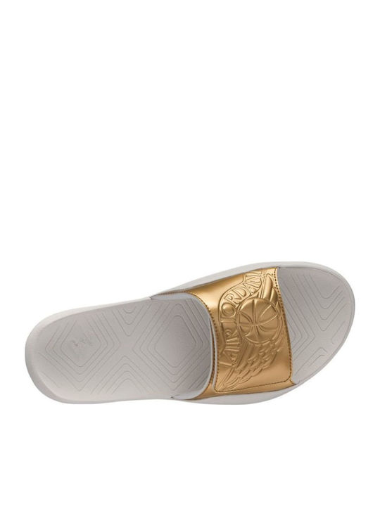 Herren Slides Gold