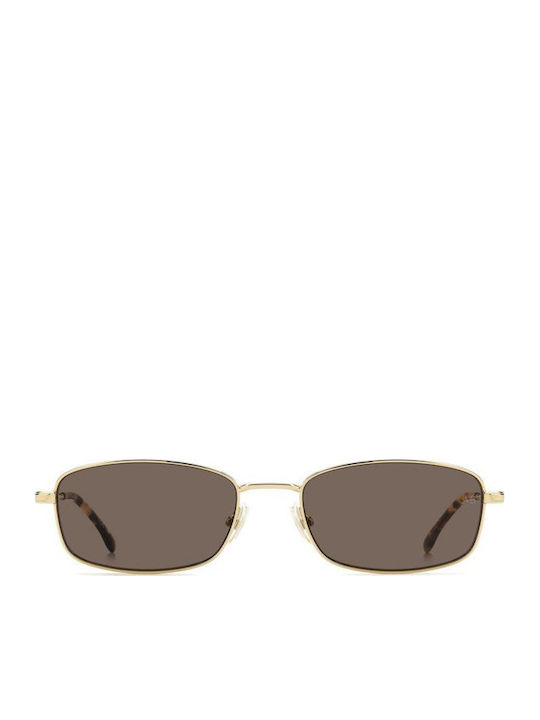 Victoria Beckham Unisex Sonnenbrillen mit Goldenem Metallrahmen