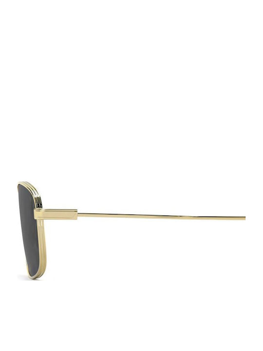 Victoria Beckham Unisex Sonnenbrillen mit Goldenem Metallrahmen
