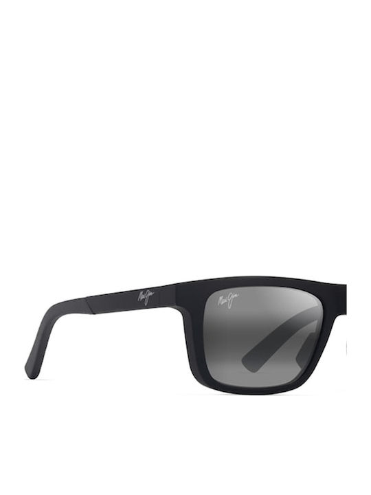 Maui Jim Ανδρικά Γυαλιά Ηλίου με Μαύρο Κοκκάλινο Σκελετό και Γκρι Φακό 341-02