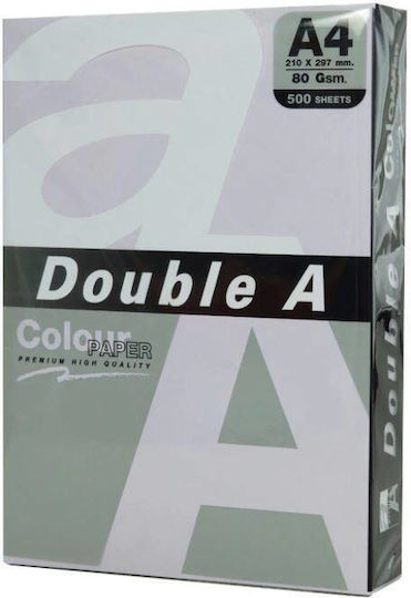 Double A Buntpapier Kopierer A4 80gsm 100 Blätter Pack Double A Pastell Flieder