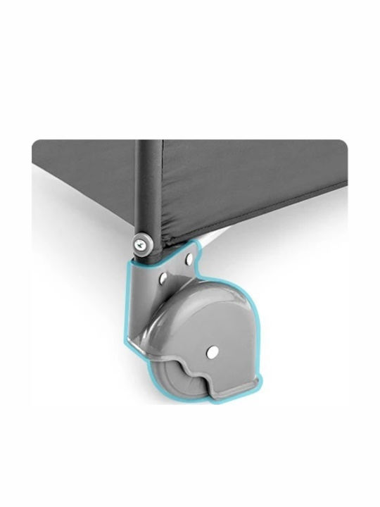 Kidnort Laufstall mit Matratze Gray 22cm