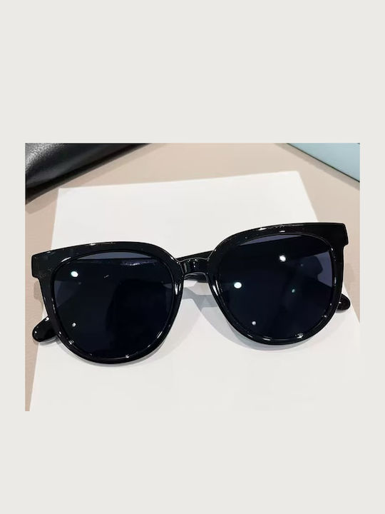 King Unisex Γυαλιά Ηλίου με Μαύρο Σκελετό και Μαύρο Polarized Φακό SUNKI345-SN014