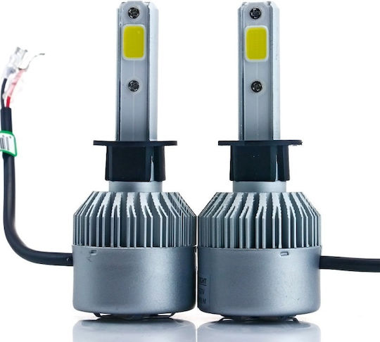 Lămpi Autoturismului S2 / H1 Canbus LED 6500K Alb rece 12-24V / 36V 36W 2buc