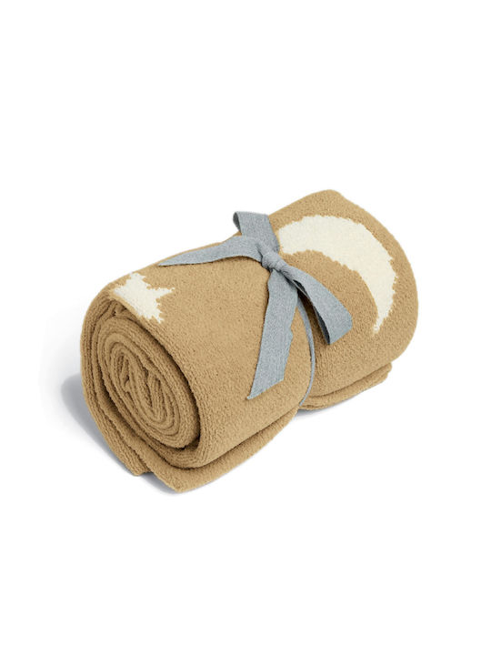 Mamas & Papas Blanket Nursery Swaddling Blankets Cotton Yellow 70x90cm