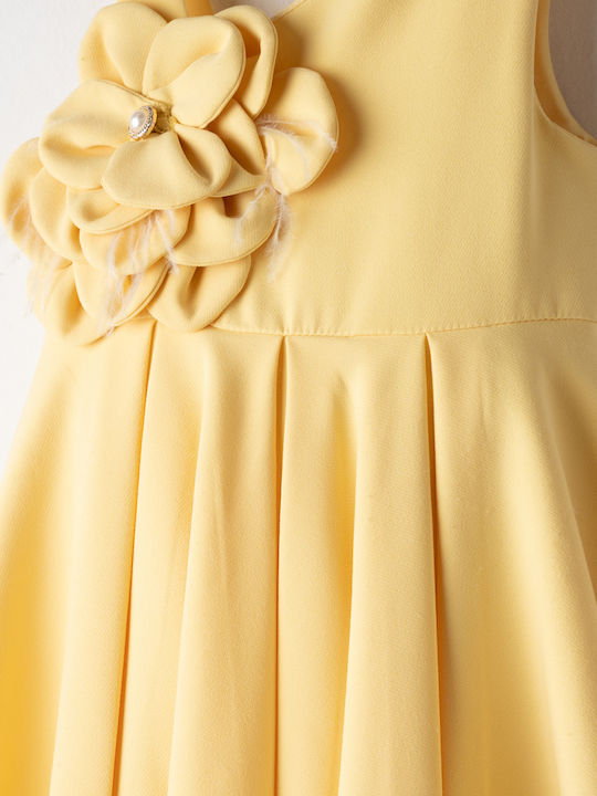 Evita Children's Dress Yellow