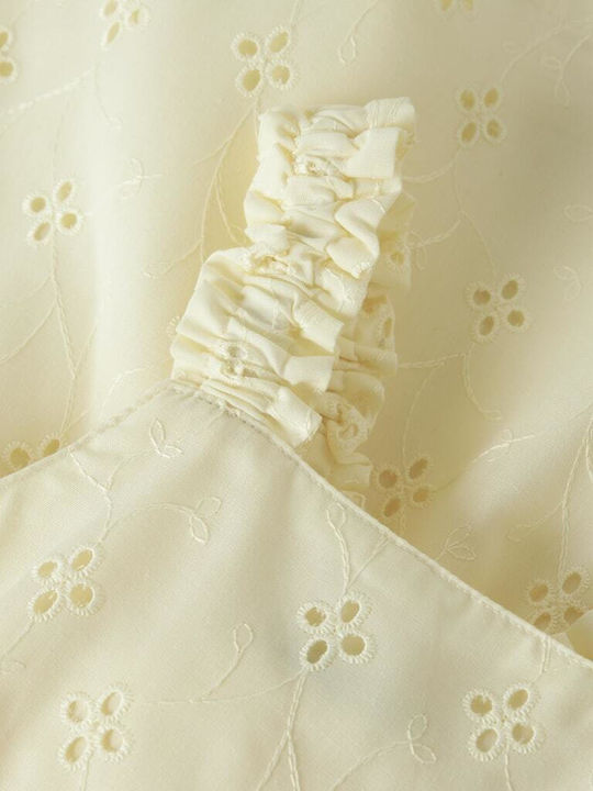 Kinderkleid Ärmellos Yellow
