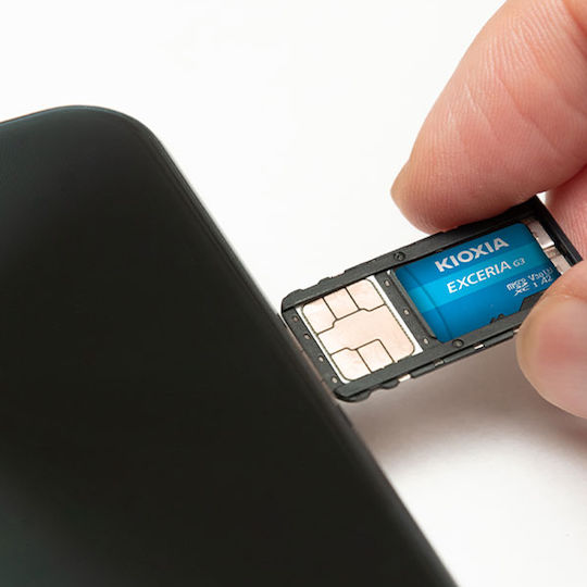 Kioxia microSDXC 128GB U3 V30 A2 UHS-I 160MB/s με αντάπτορα