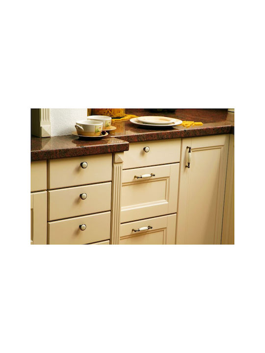 Giusti Handgriff Möbelgriff aus Porzellan Beige M01.02.00.B1G 1Stück