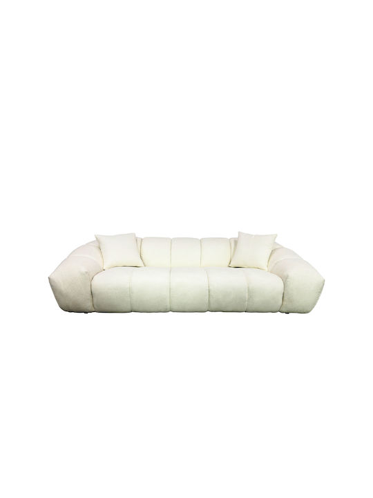 Bossanova Three-Seater Couch Off White 255x115x71cm