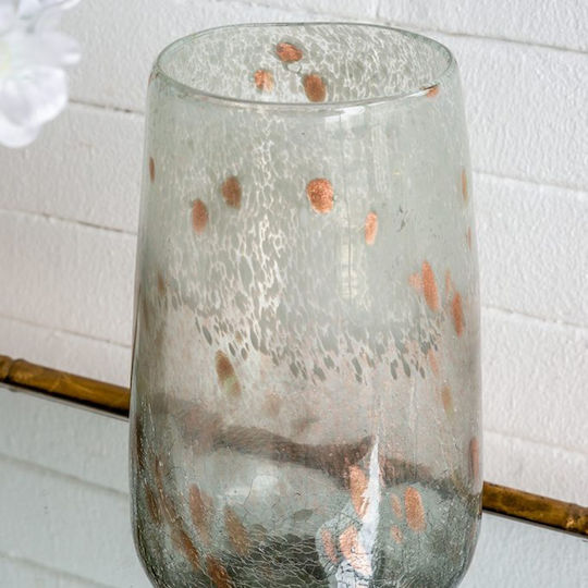 Artekko Decorative Vase Twilight Gray 16x16x27cm