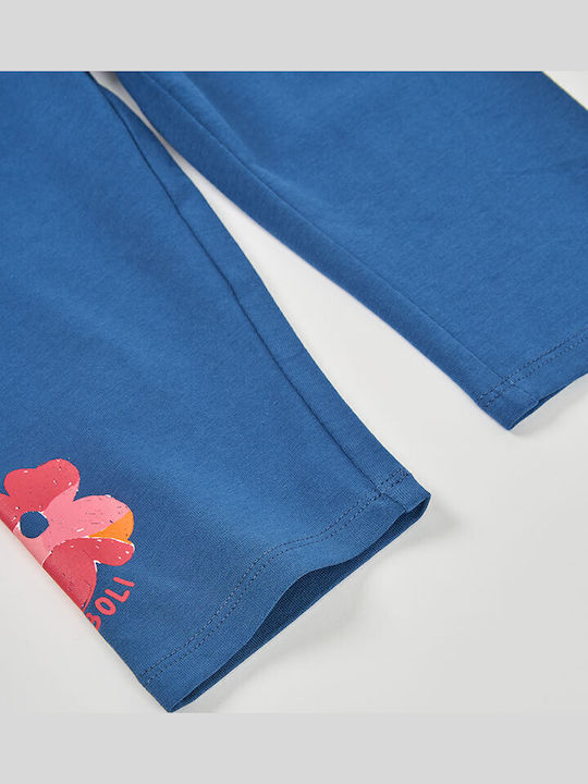 Kinderleggings Capri Blau