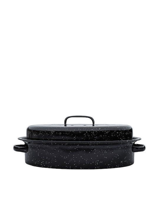 Ankor Dutch Oven Oval with Grill 45x35cm 1pcs