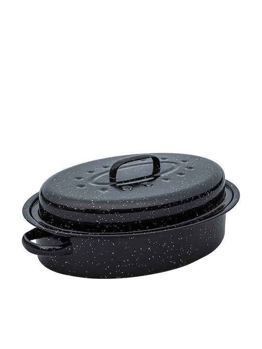 Ankor Dutch Oven Oval with Grill 45x35cm 1pcs
