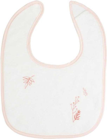 Trois Kilos Sept Waterproof Bib Fabric with Hoop & Loop Fastener Pink for 4 m+ 6pcs