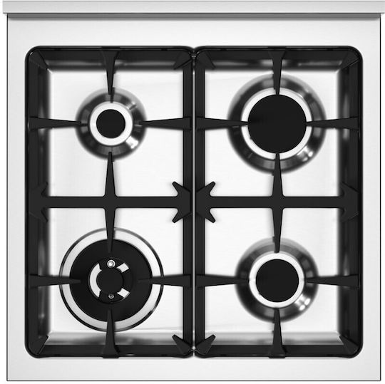 Bertazzoni Americana Aragaz 69lt cu Plite pe Gaz Lichefiat L59.5cm. Neagră