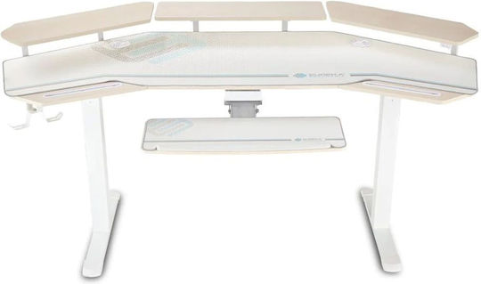 Ηλεκτρικό Γραφείο Gaming με Ρυθμιζόμενο Ύψος & LED 180x60x75εκ. Gaming