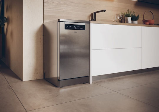 Haier Freestanding Dishwasher with Wi-Fi for 11 Place Settings W44xH84cm Inox