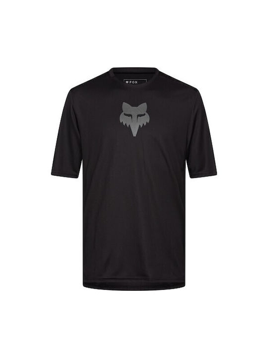 Fox Ranger Ss Short Sleeves Cycling Jersey Black