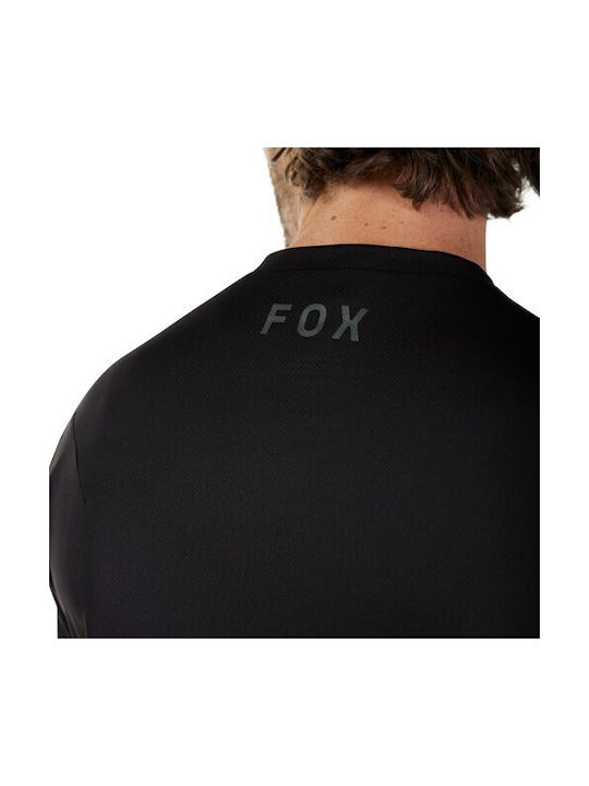 Fox Ranger Ss Short Sleeves Cycling Jersey Black