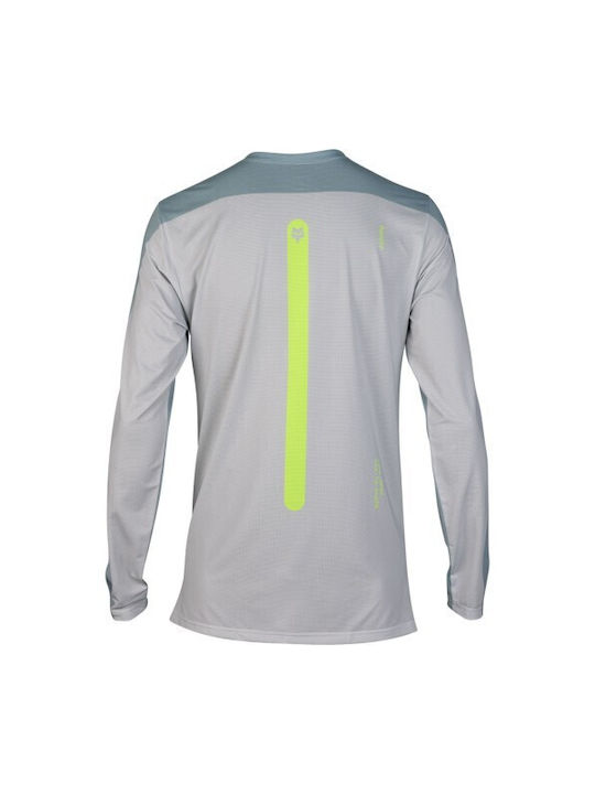 Fox Flexair Lange Ärmel Radtrikot Gray