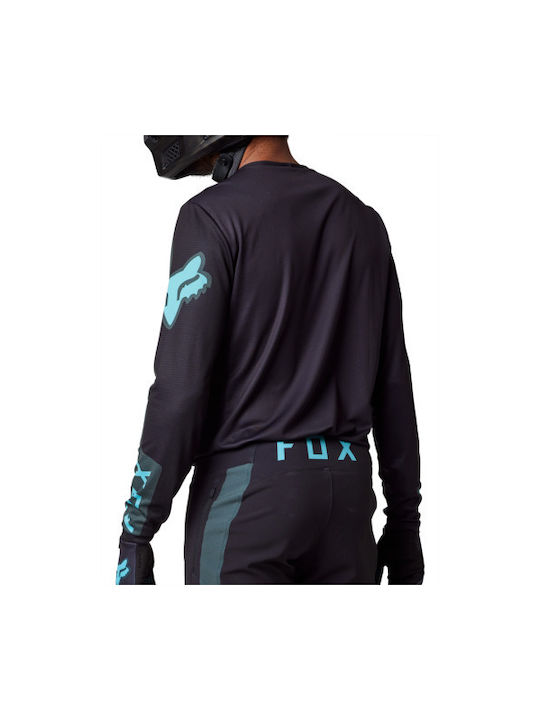 Fox Defend Herren Lange Ärmel Fahrradtrikot Mountain Bike Grün