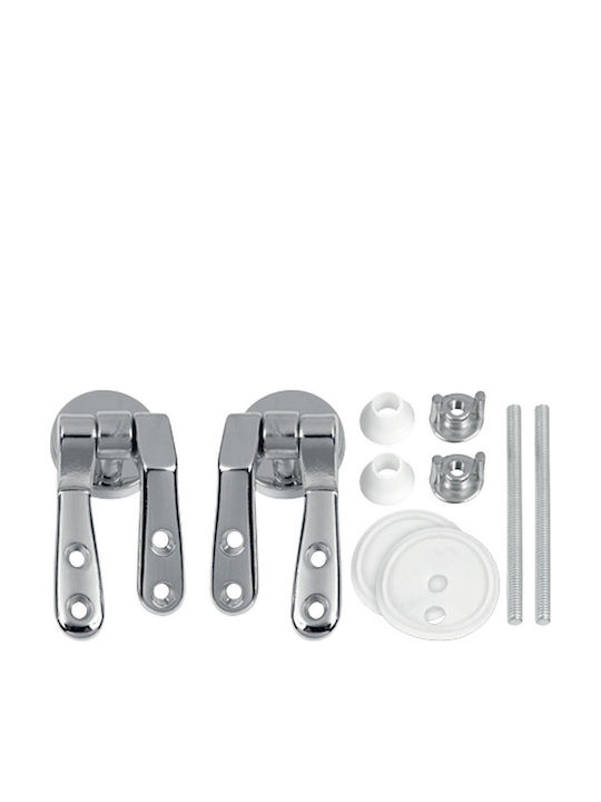 Elvit Capac WC Plastic 40-46x36cm Pebbles