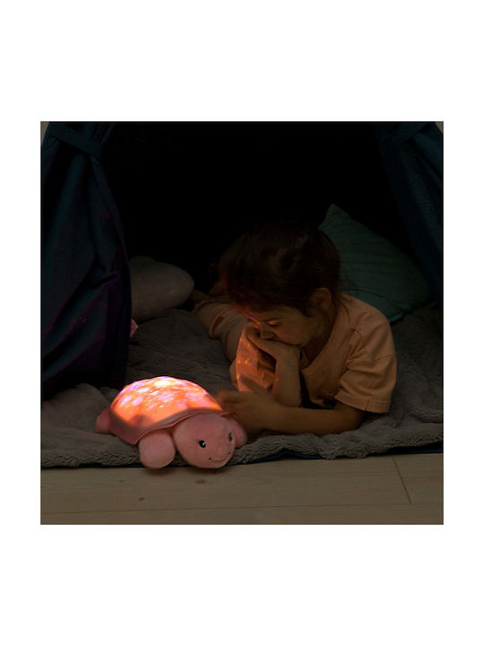 Cloud b Nursery Night Light LED Turtle Power Pink