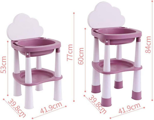 Little Mom Vas pentru spălare locală Roz 1buc