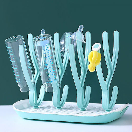 Little Mom Rack de uscare pentru Biberoane Verdeς 1buc