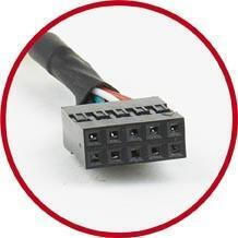 Cablexpert Dual USB 2.0 Steckdose Auf Halterung
