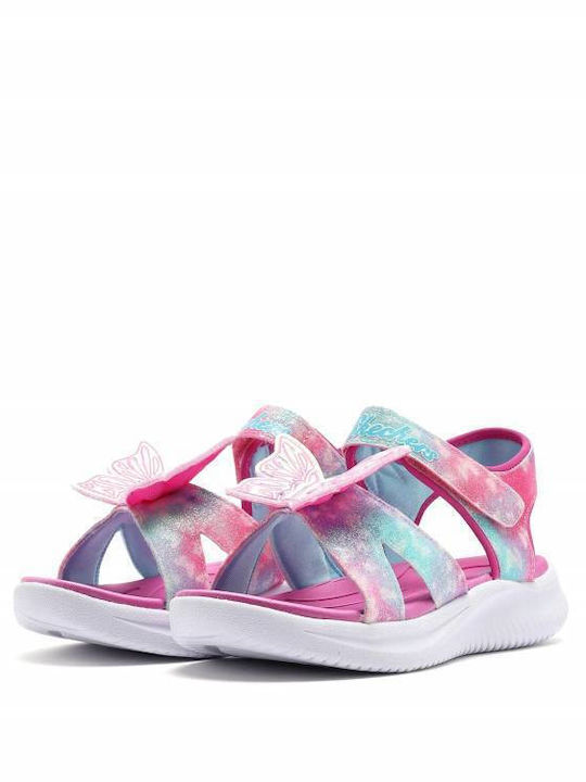 Skechers Jumpsters Pink Kids' Sandals