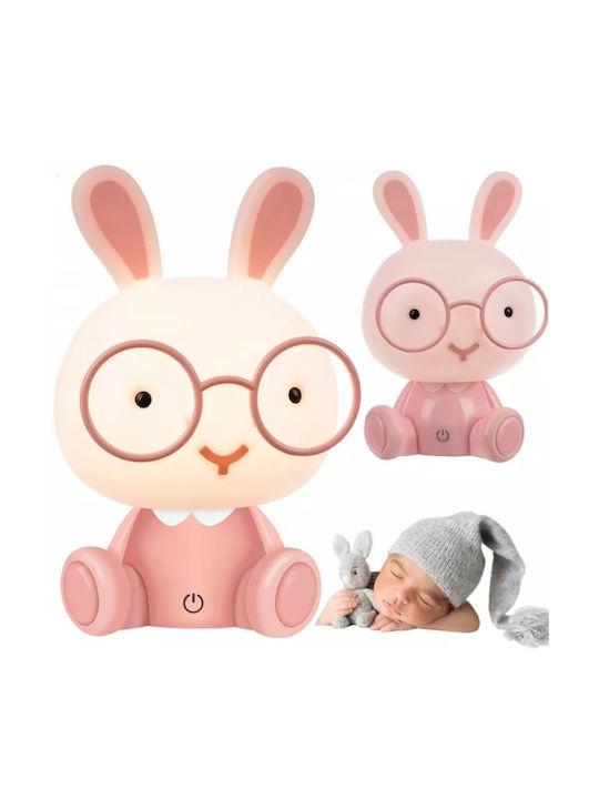 NICEkids Lumini LED Lampă decorativă pentru copii Atingere Roz 23x14cm