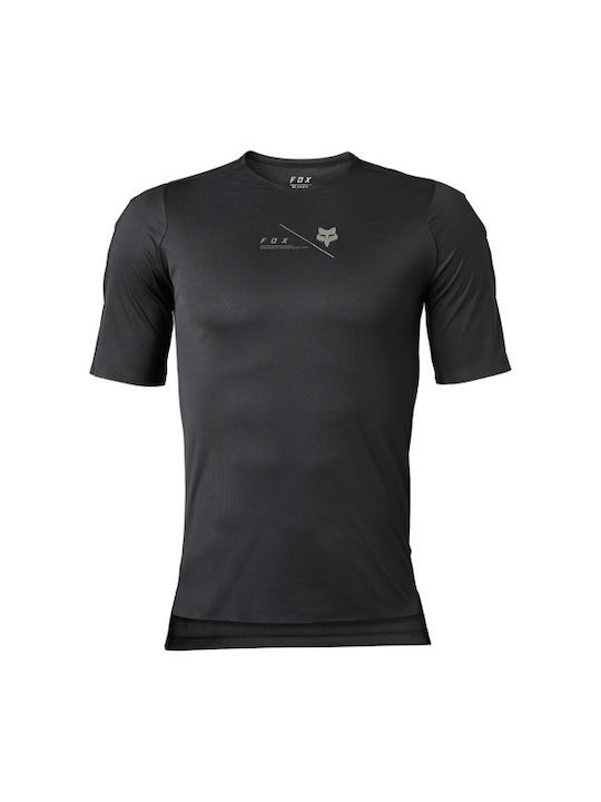 Fox Flexair Short Sleeves Cycling Jersey Black