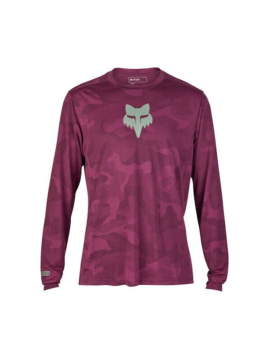 Fox Ranger Lange Ärmel Radtrikot Rot