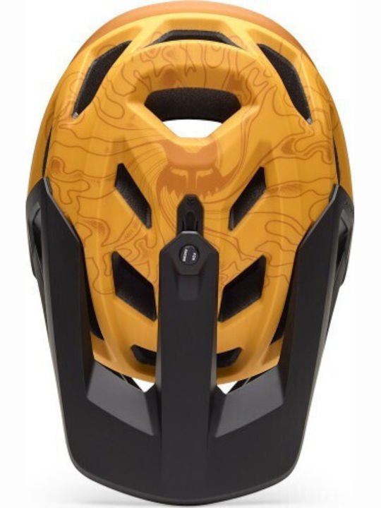 Fox Proframe Fahrradhelm Berg Braun
