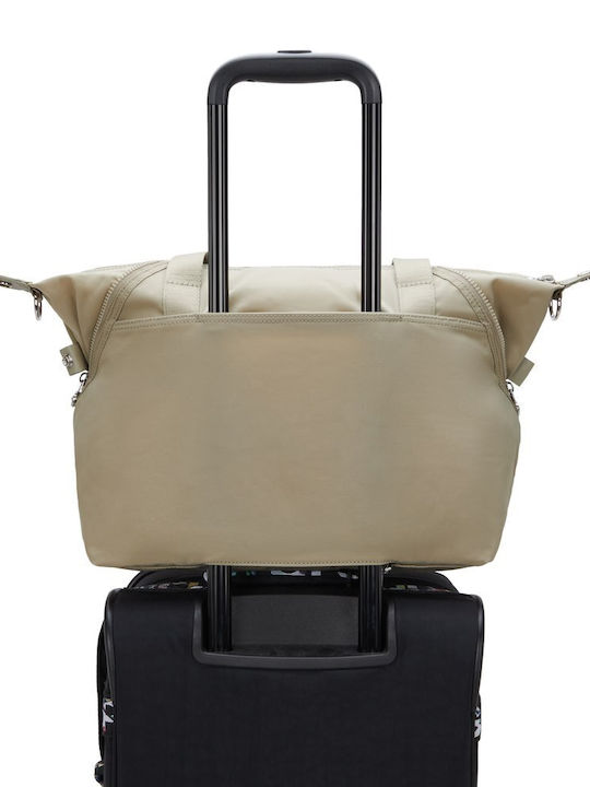 Damentasche Schultertasche Beige