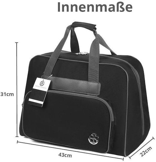 Bag Storing Transporting Sewing Machines Dimensions 45x22x31 Cm Black Babysnap