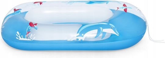 Bestway Детска Надуваема Лодка Син 102x69бр