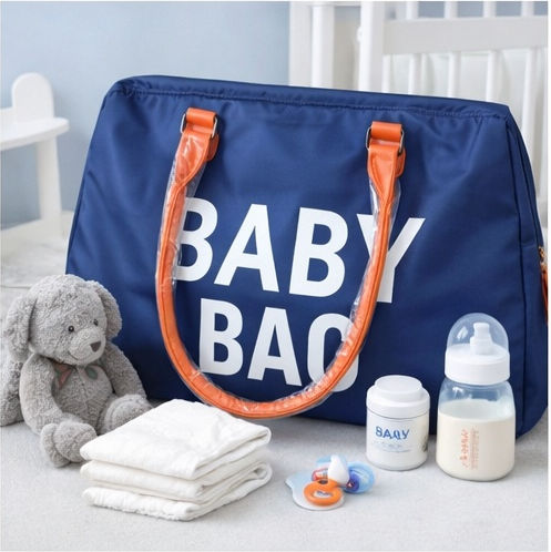 Shoulder/Hand Diaper Bag Blue 45x25x20cm.