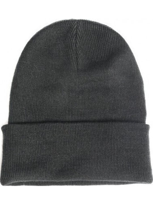 Beanie Unisex Beanie Knitted in Black color