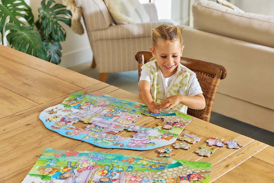 Παιδικό Puzzle Παραμυθένιο Κάστρο για 4+ Ετών 75pcs Orchard