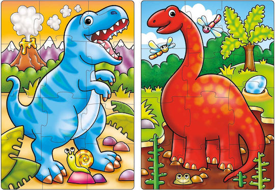 Kids Puzzle The First Friends Dinosaurs for 2+ Years 12pcs Orchard