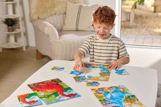 Kids Puzzle The First Friends Dinosaurs for 2+ Years 12pcs Orchard